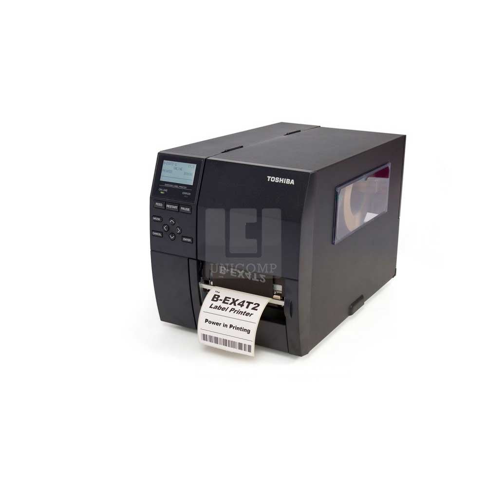 TOSHIBA B-EX4T2 203dpi LABEL PRINTER - BRAND NEW, IN BOX CODE: B-EX4T2-GS12-QM-R