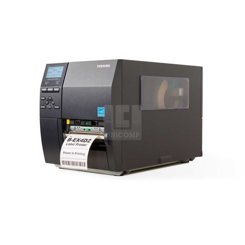 TOSHIBA B-EX4D2 203dpi LABEL PRINTER - BRAND NEW, IN BOX CODE: B-EX4D2-GS12-QM-R